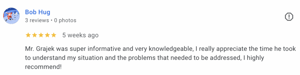 Lakeland Criminal Defense Client Review